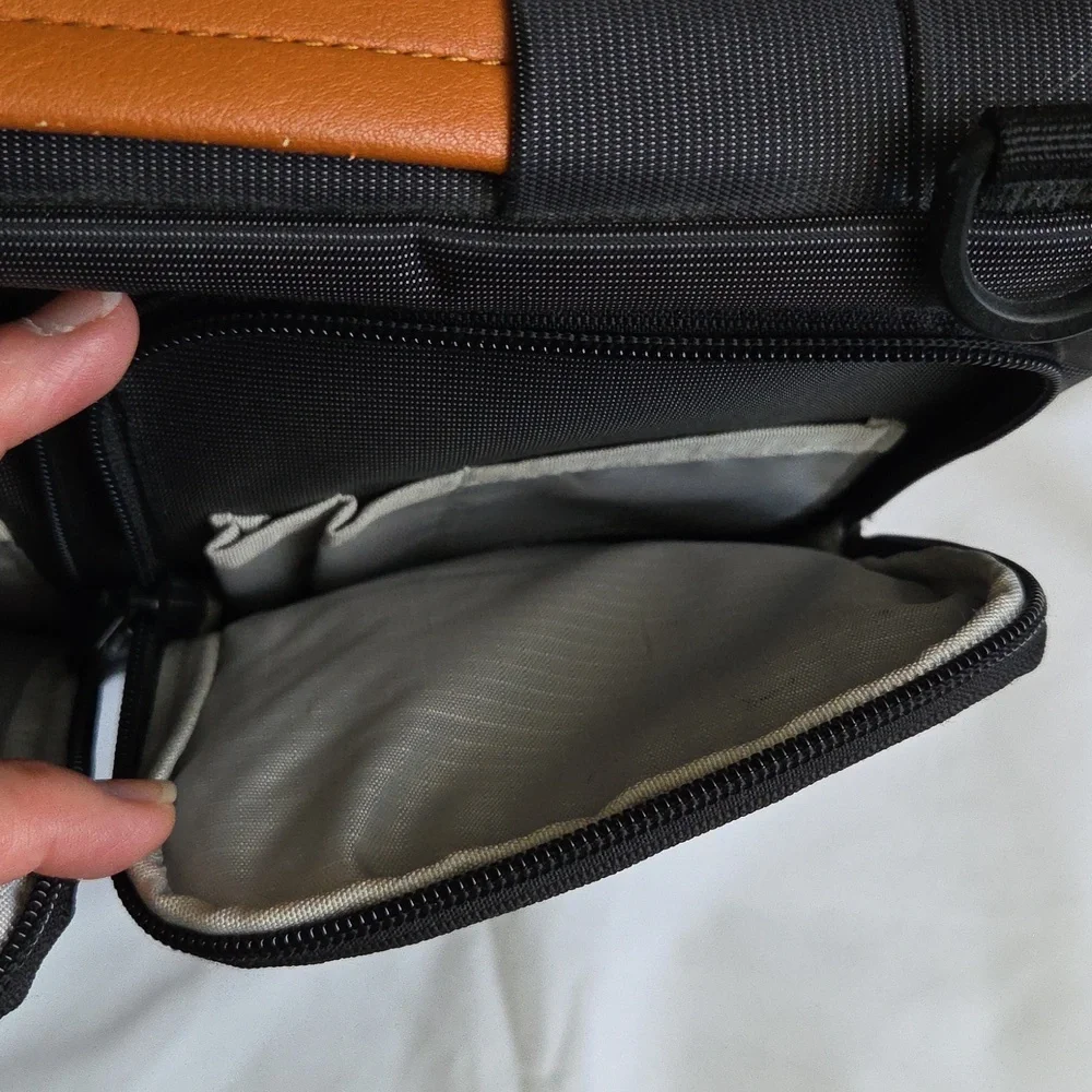 Tomtoc Black Laptop Bag Unisex